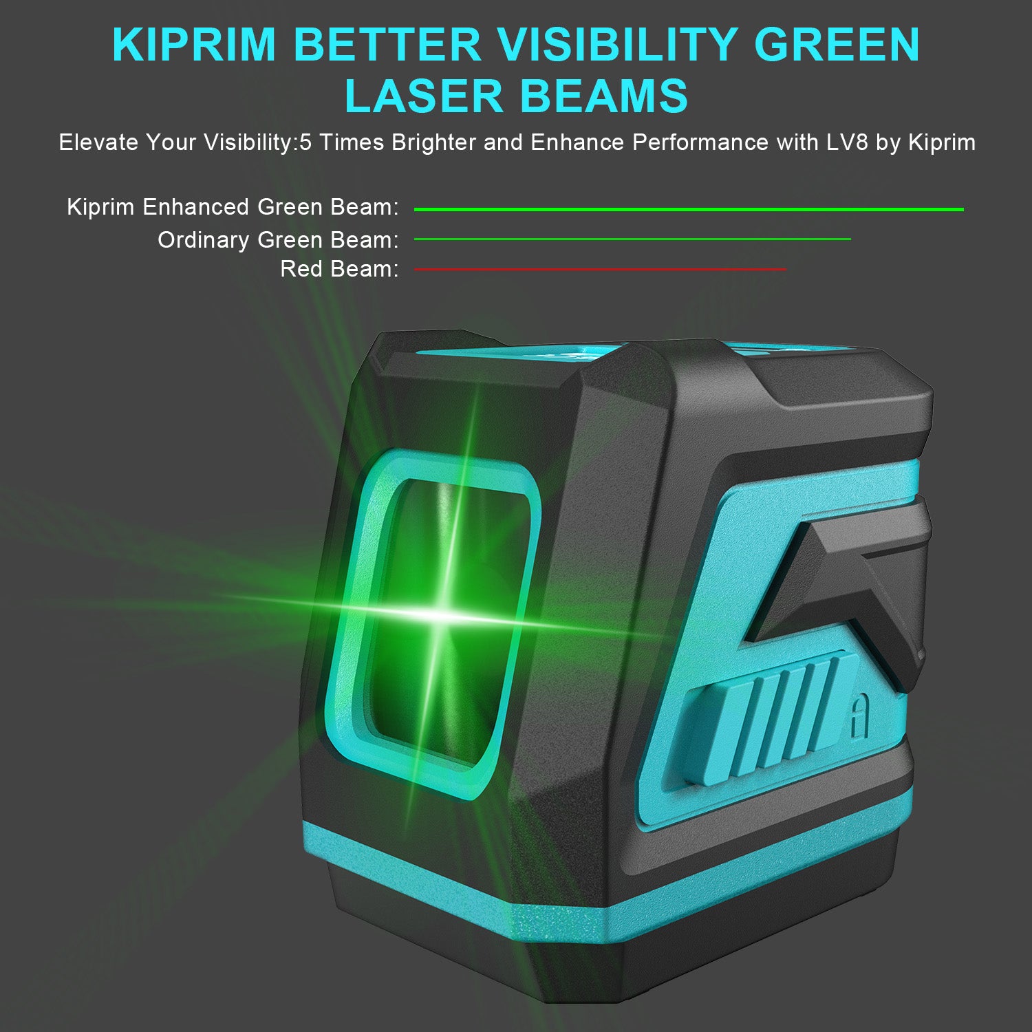 Kiprim LV8 Green Laser Level