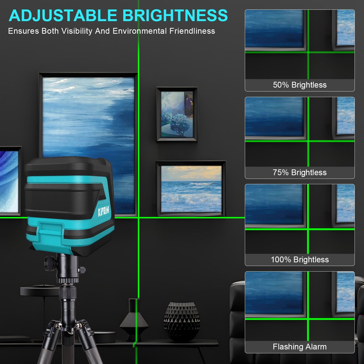 Kiprim LV8 Green Laser Level