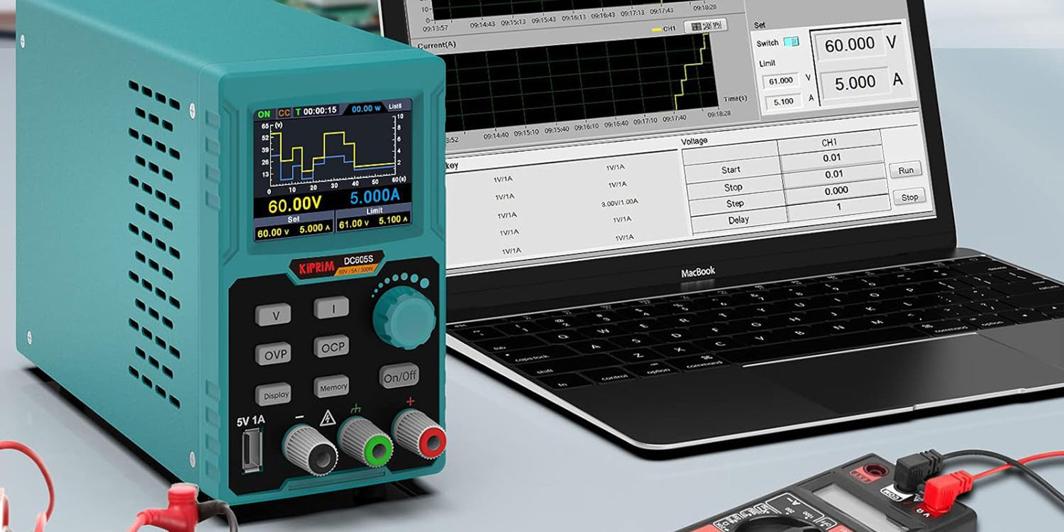 2025-Best-Programmable-DC-Power-Supply-Under-Budget-Kiprim-DC605S-Real-World-Review-0-60V-0-5A-0.001V-Precision Kiprim