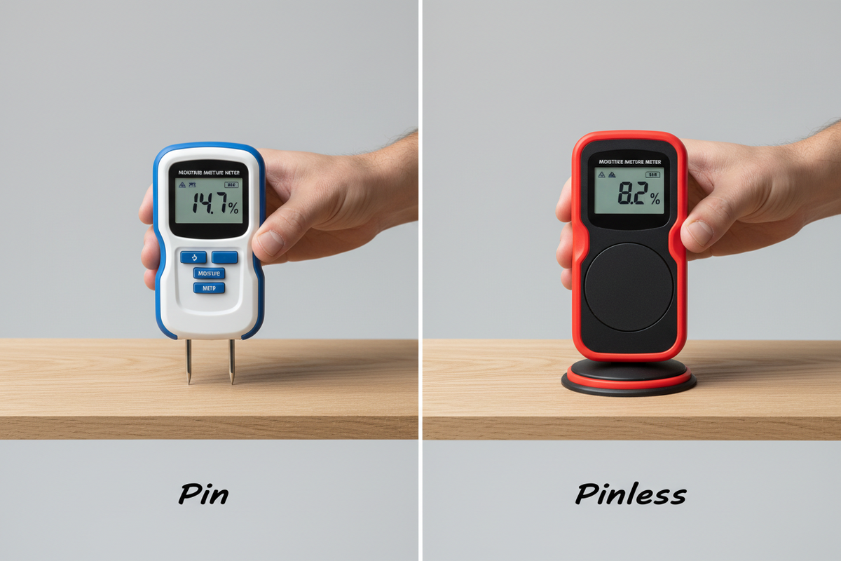 Moisture Meter Pin vs Pinless 2026: Best for Home Use Guide – Kiprim