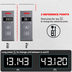 Kiprim LD70M Laser Distance Meter 229 ft Measure 70m