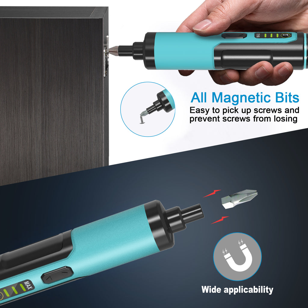 Kiprim  ES2 Electric Screwdriver 4V Torque Cordless Screwdriver Gun