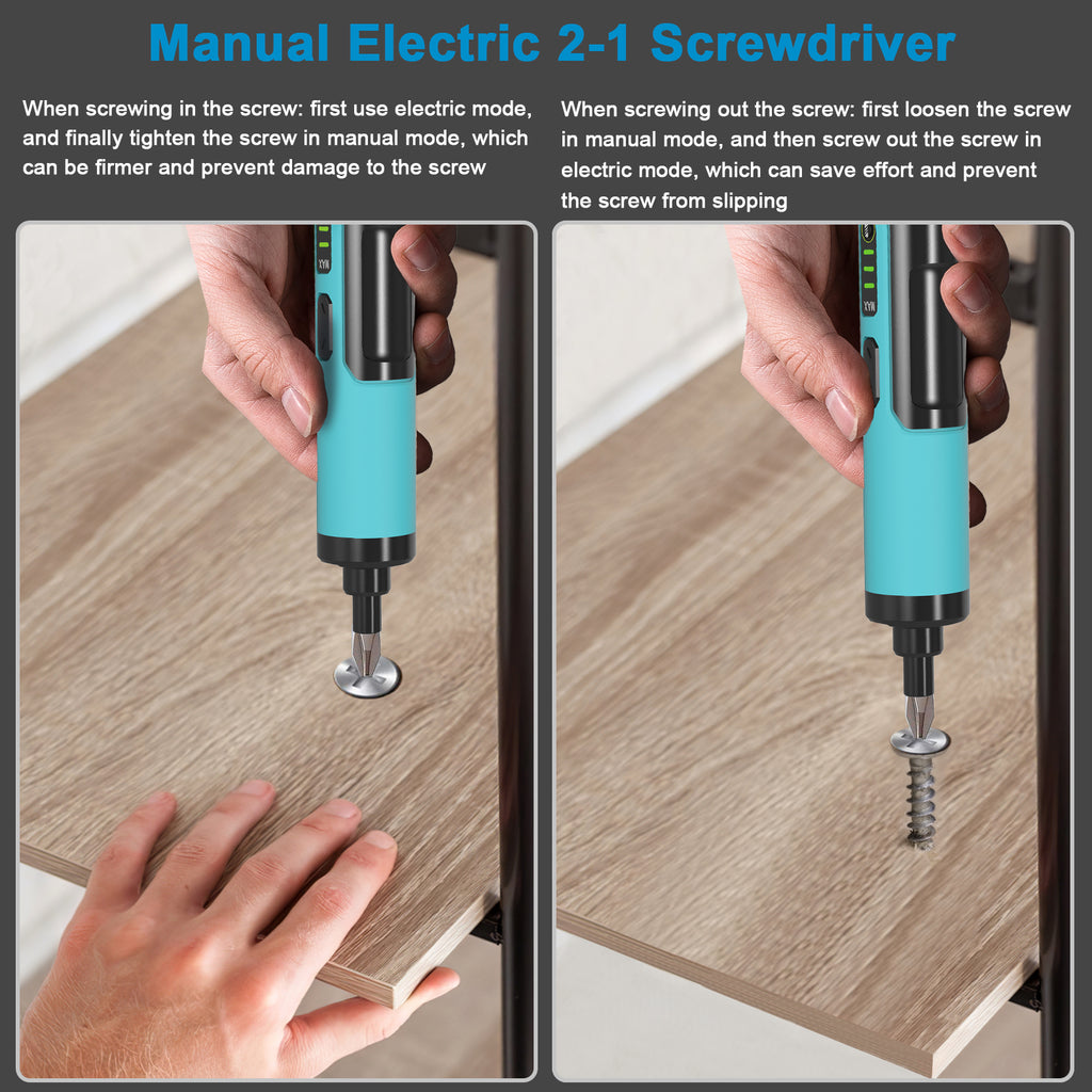 Kiprim  ES2 Electric Screwdriver 4V Torque Cordless Screwdriver Gun