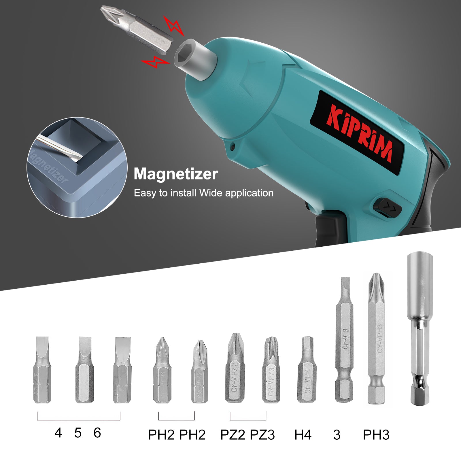 Kiprim ES3 Small 4V Electric Screwdriver