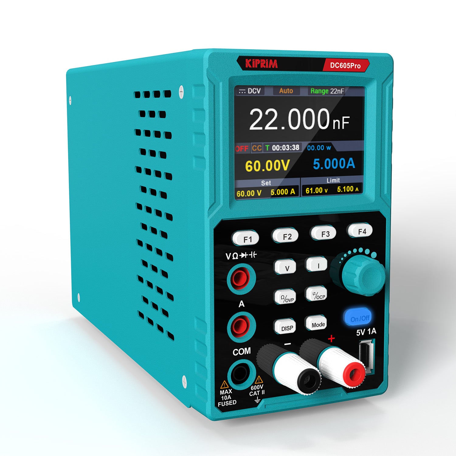 Kiprim DC605Pro 2-in-1 Programmable Power Supply