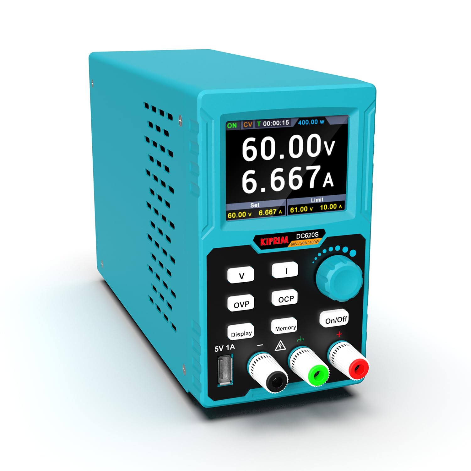 Kiprim DC620S 400W DC Power Supply (0-60 V 0-20 A)