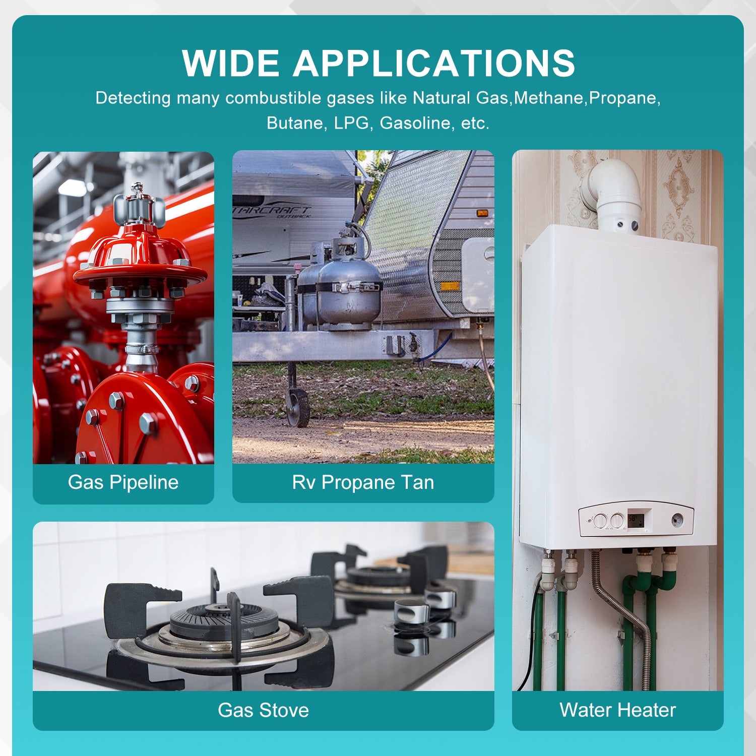 Kiprim GD01A Natural Gas Leak Detector