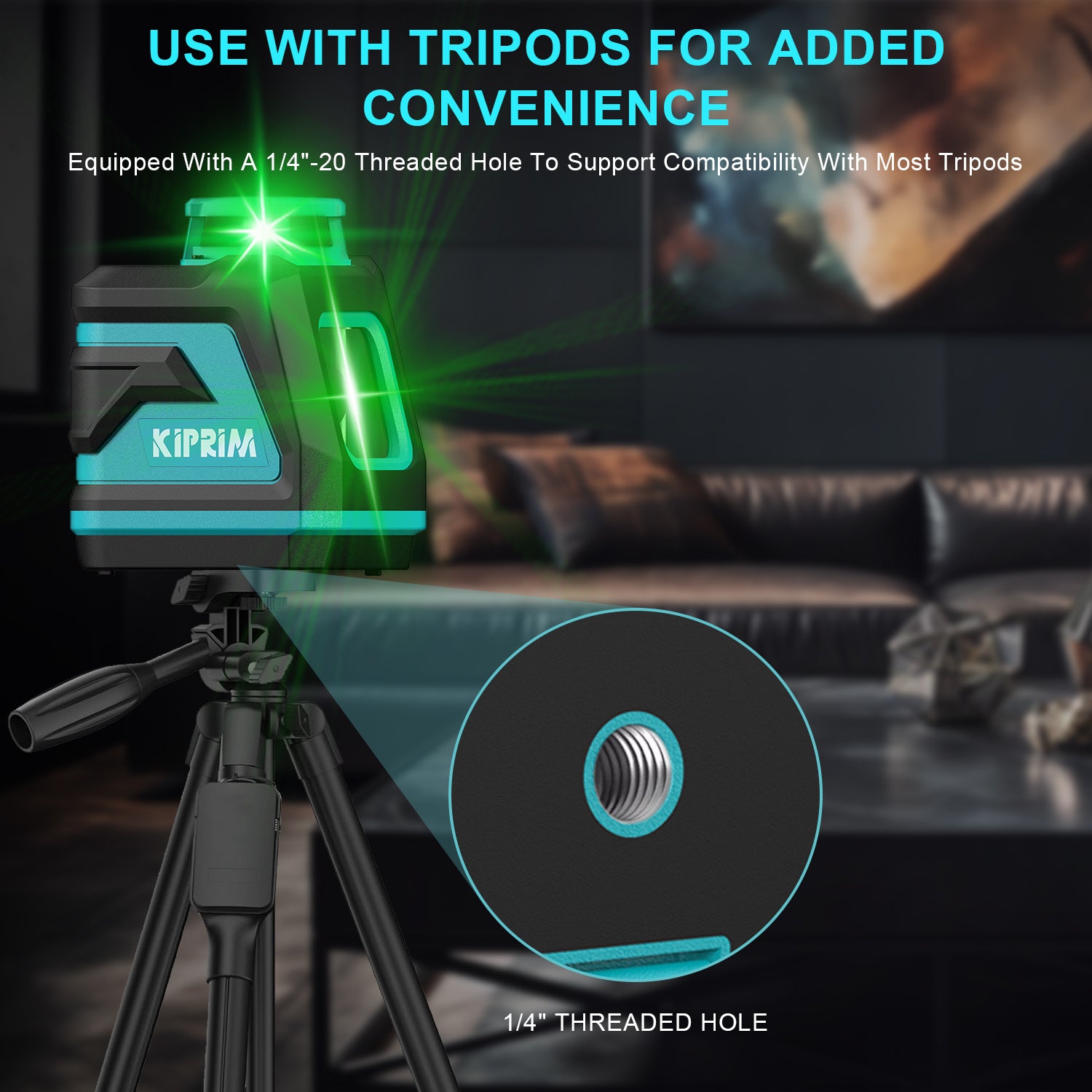 Kiprim LV8D Green Laser Level