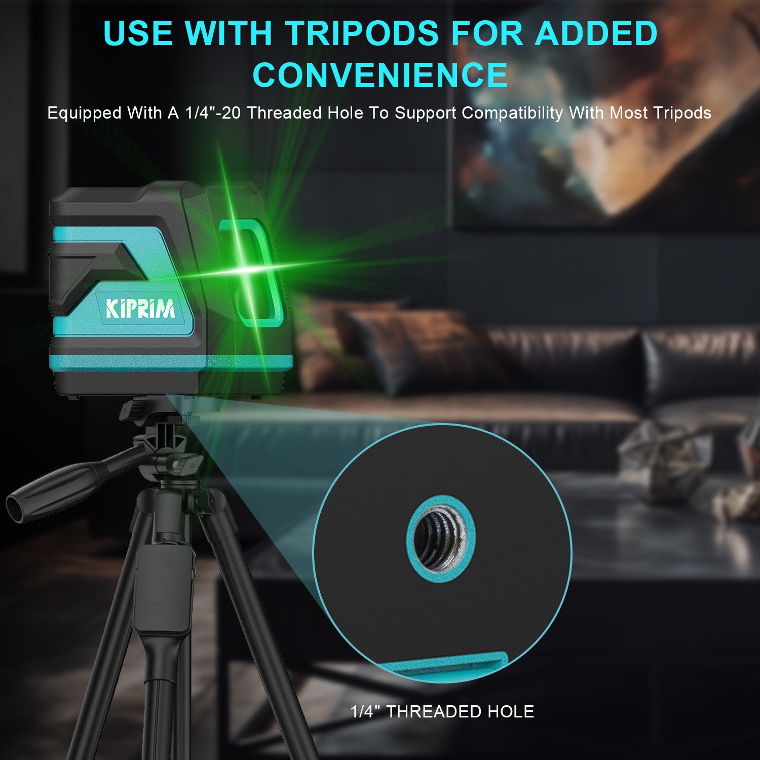 Kiprim LV8 Green Laser Level
